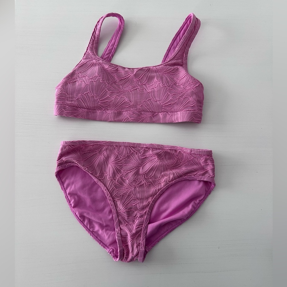 Abercrombie Kids Floral Bikini in Purple